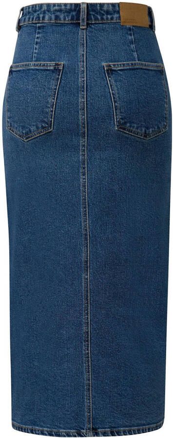 Q S by s.Oliver spijkerrok donkerblauw - Foto 3