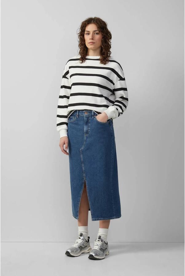 Q S by s.Oliver spijkerrok donkerblauw