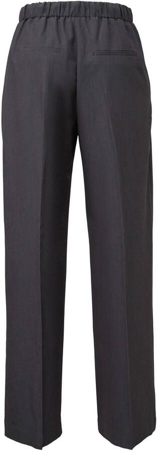 QS Wide leg stoffen broek met tunnelkoord - Foto 2