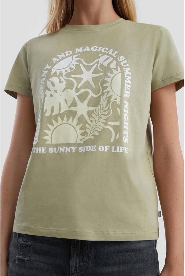 Q S designed by T-shirt met print - Foto 2