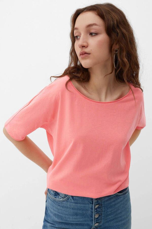 Q S by s.Oliver T-shirt Roze