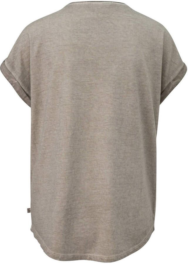 Q S by s.Oliver T-shirt taupe