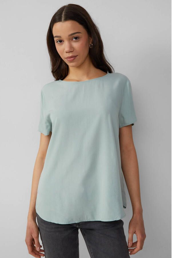 Q S designed by Blouse met korte mouwen - Foto 3