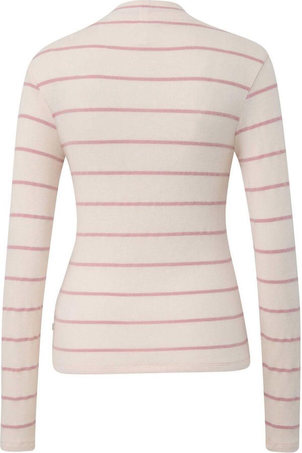 Q S designed by Shirt met lange mouwen gemaakt van opgeruwd jersey materiaal - Foto 2