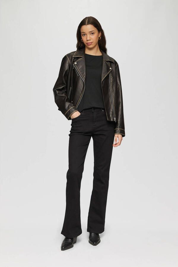 Q S designed by Shirt met korte mouwen met mouwomslagen - Foto 2