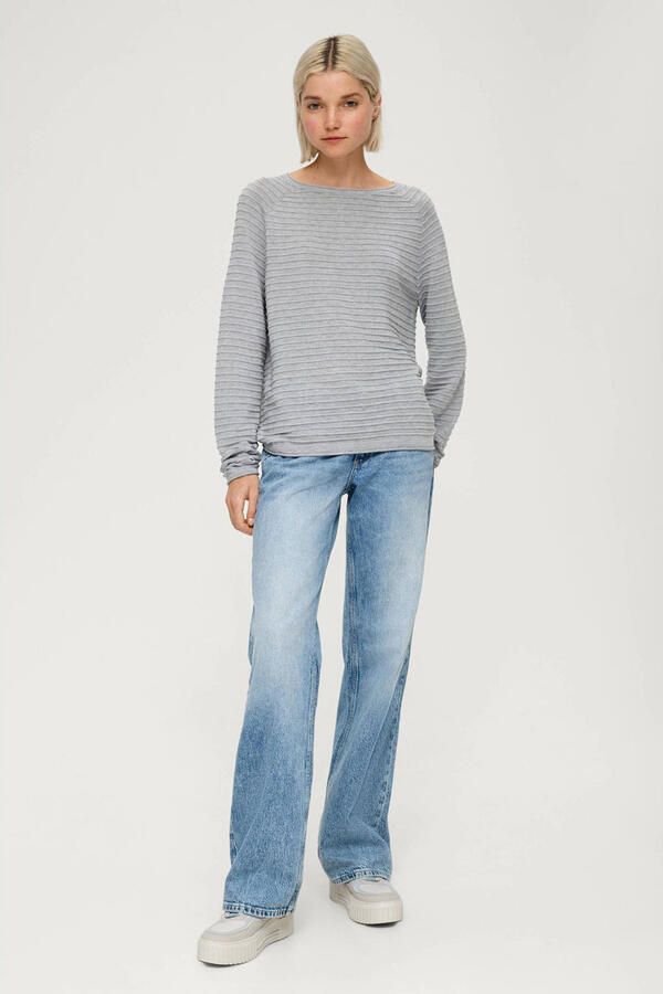 Q S designed by Gebreide trui met structuurpatroon - Foto 2