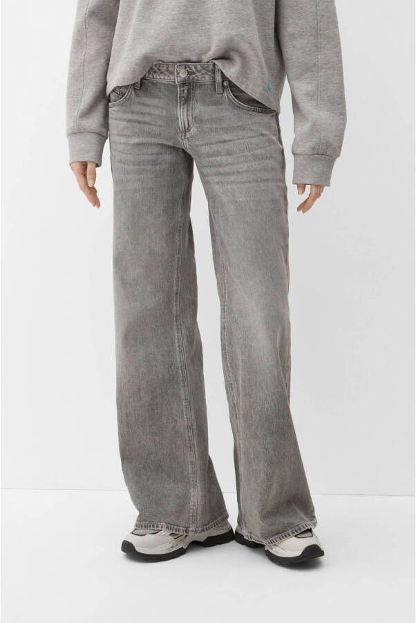 QS by s.Oliver Wide leg jeans met 5-pocketmodel