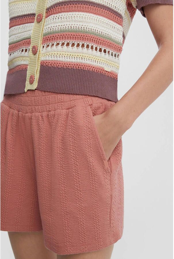 Q S by s.Oliver wide leg regular waist casual short oudroze - Foto 3