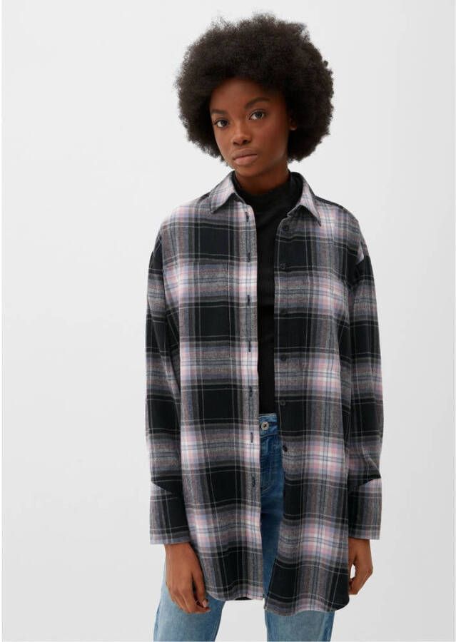 Q S designed by Overhemdblouse met all-over motief