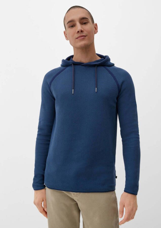 Q S by s.Oliver hoodie blauw
