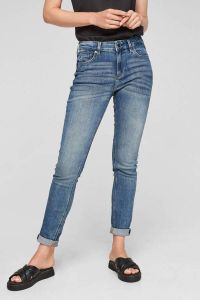 Q S designed by Skinny fit jeans Sadie van hoogwaardig bi stretch denim