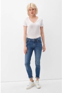 Q S designed by skinny jeans blauw