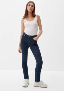 Q S designed by slim fit jeans dark denim