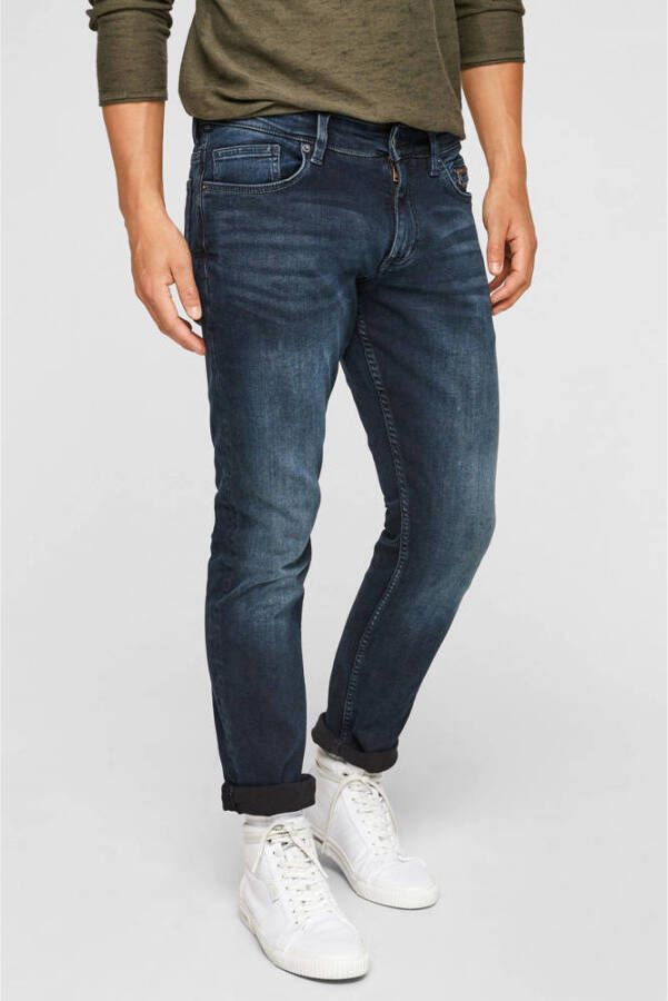 Q S designed by 5 pocketsjeans met lichte used effecten