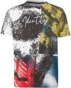 Q S designed by T-shirt met all over print multi