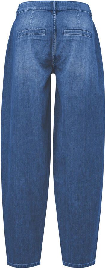 QS barrel jeans mediumblauw - Foto 3