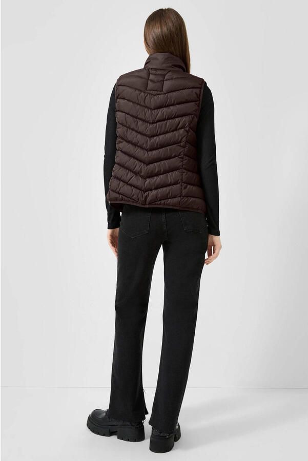 QS bodywarmer donkerbruin - Foto 3