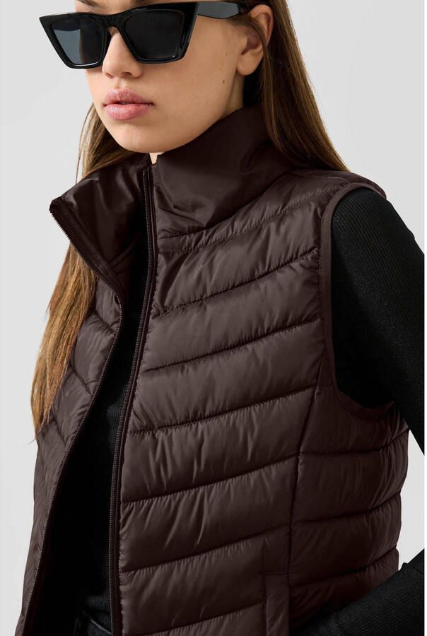 QS bodywarmer donkerbruin - Foto 2