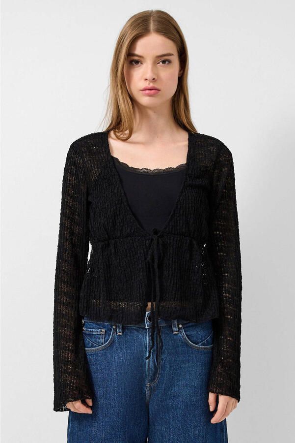 QS bolero zwart