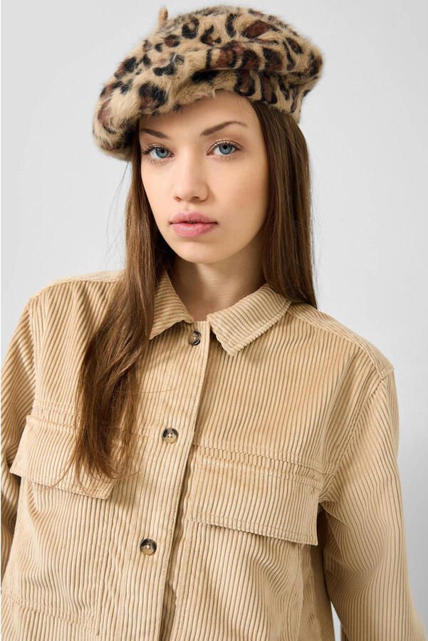 QS corduroy blouse beige - Foto 3