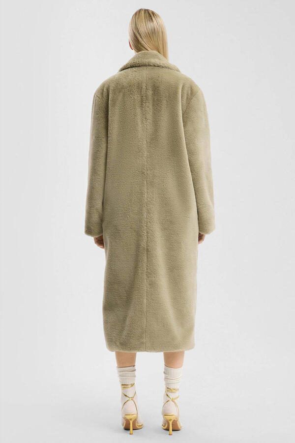 QS faux fur jas lichtkaki - Foto 2