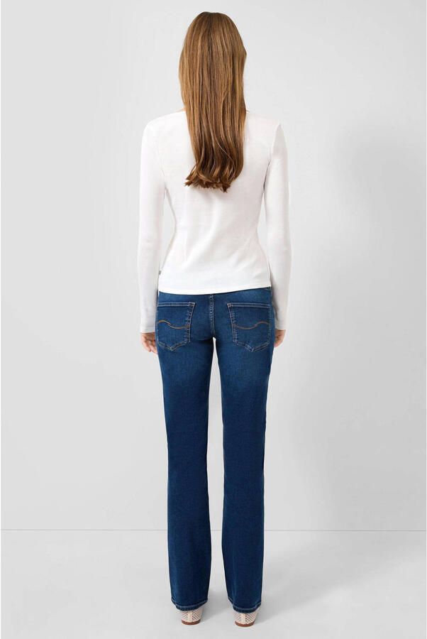 QS flared jeans dark blue denim - Foto 3