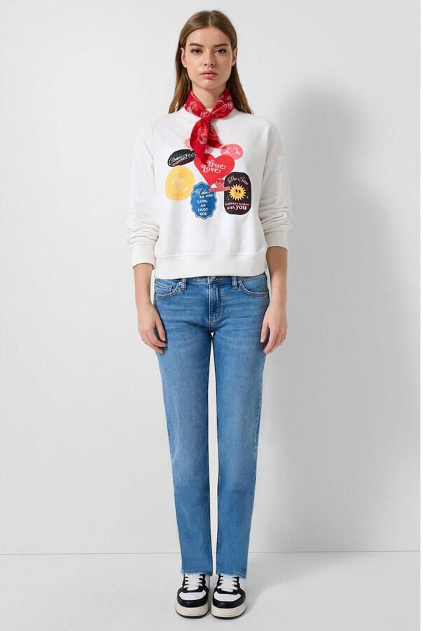 QS flared jeans medium blue denim - Foto 2