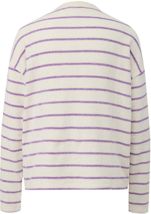 QS gestreepte pullover ecru - Foto 2