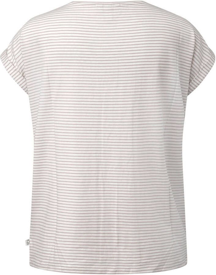 QS gestreepte T-shirt grijs - Foto 2