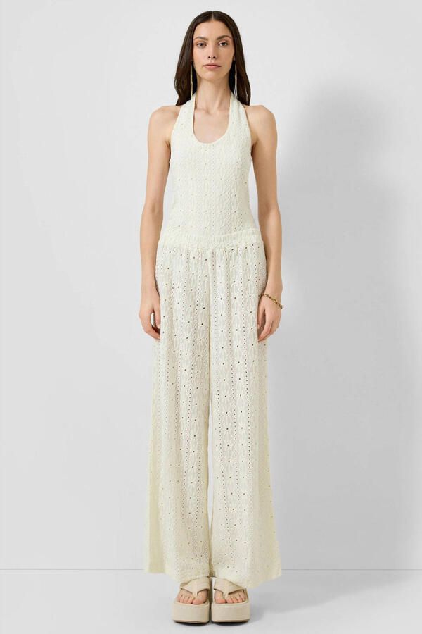 QS haltertop broderie ecru - Foto 2