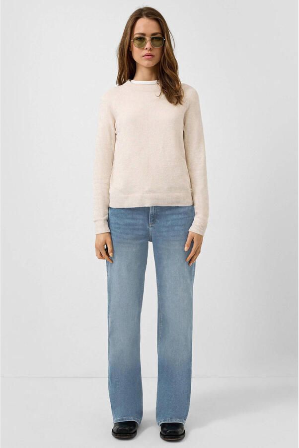 QS high waist wide leg jeans lichtblauw - Foto 2