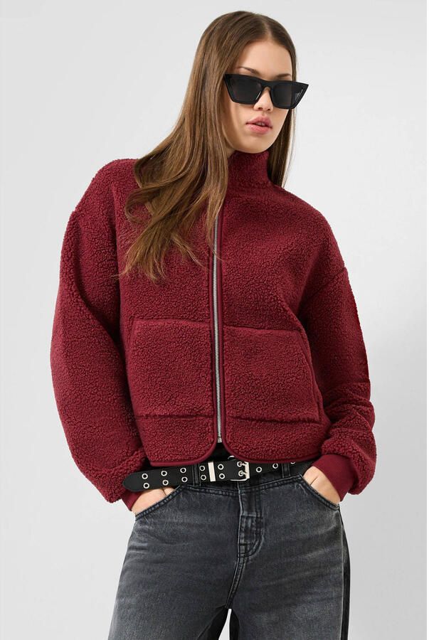 QS teddy jas rood