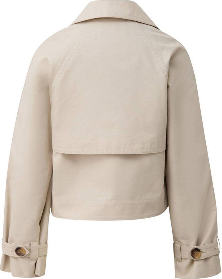 QS korte trenchcoat beige - Foto 2
