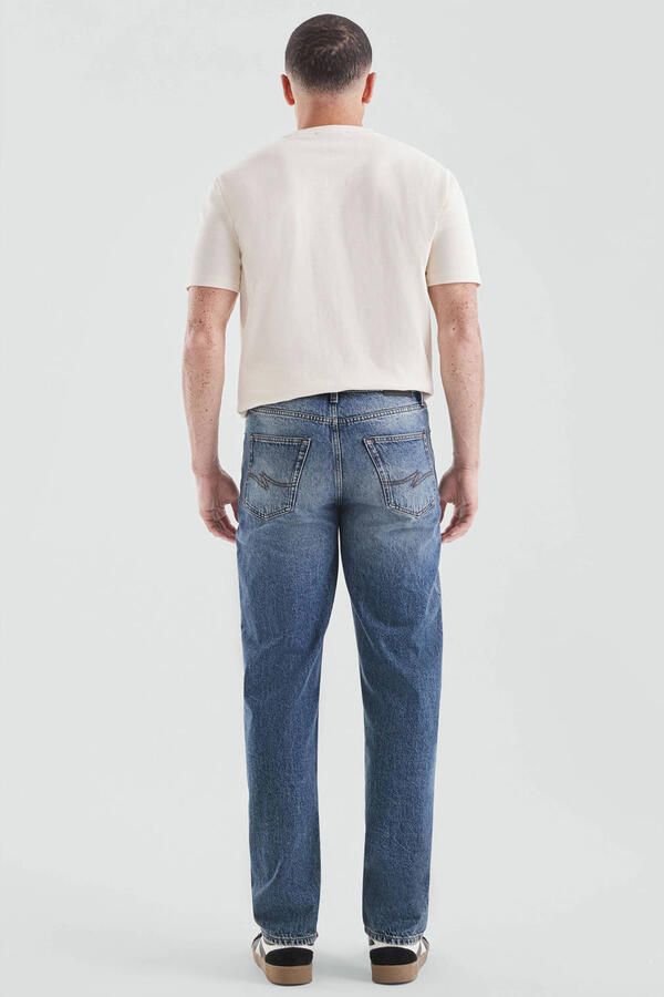 QS loose fit jeans blauw - Foto 3