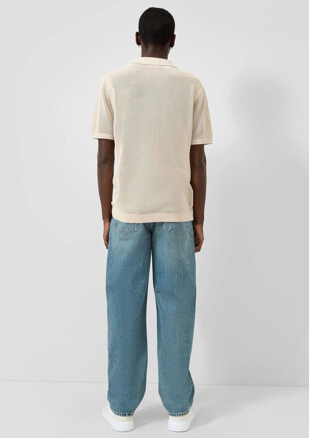 QS loose fit jeans blauw - Foto 2
