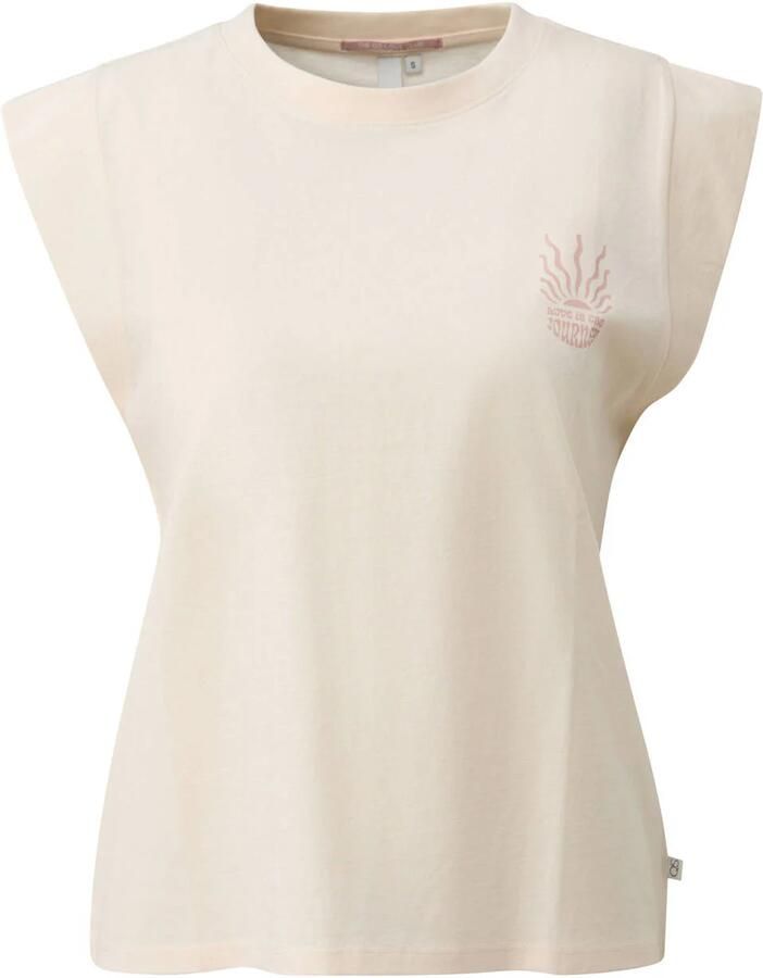 QS loose fit top ecru - Foto 2