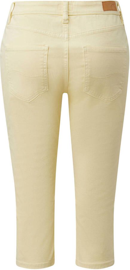 QS low waist capri jeans lichtgeel - Foto 3
