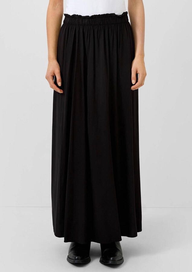 QS maxi rok zwart