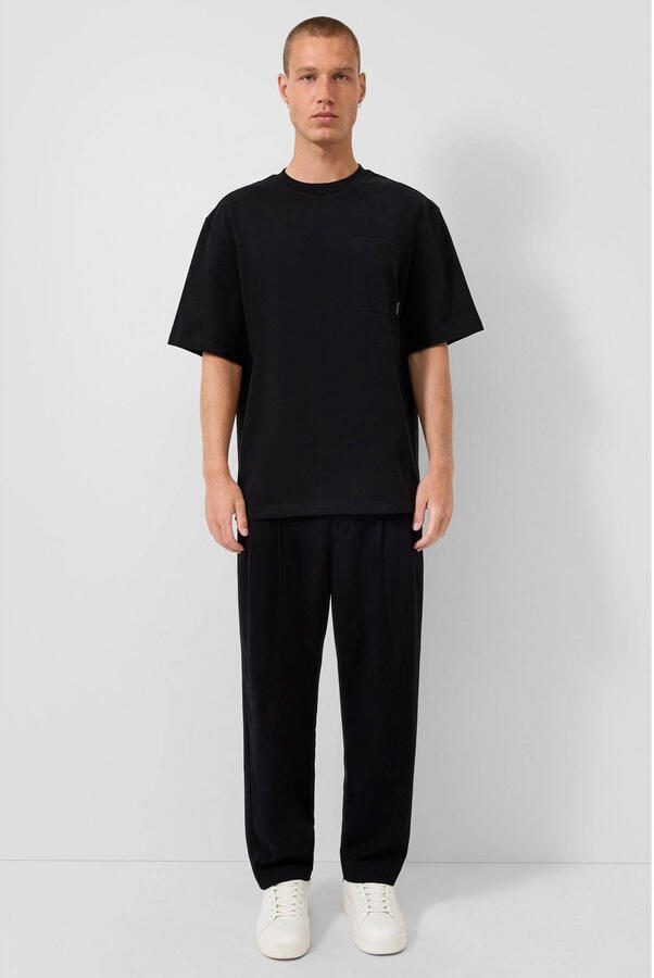 QS oversized T-shirt zwart - Foto 3