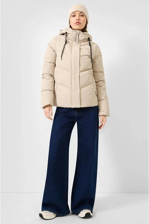 QS pufferjas beige - Foto 2