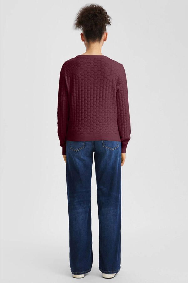 QS pullover rood gebreid - Foto 2