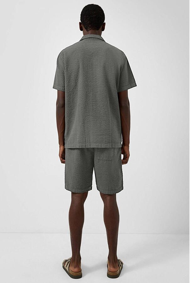 QS regular bermuda short grijs - Foto 3