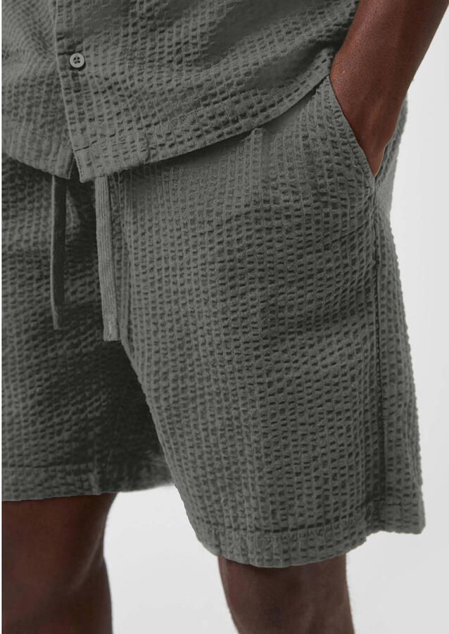QS regular bermuda short grijs - Foto 2