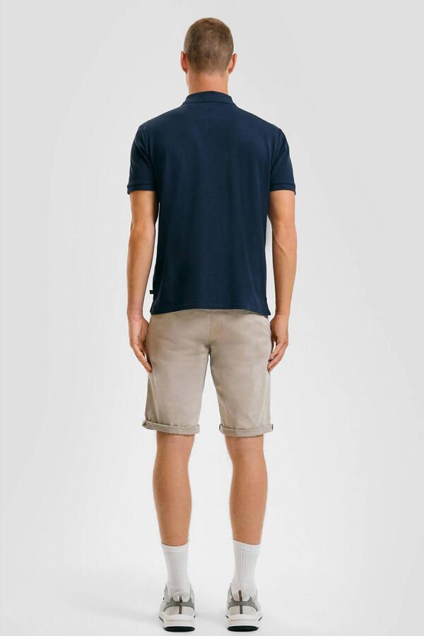 QS regular bermuda short lichtgrijs - Foto 3