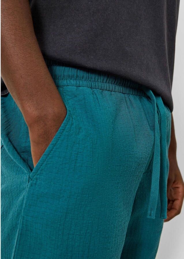 QS regular fit casual short petrol - Foto 2