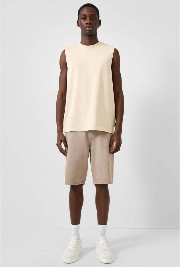 QS regular fit T-shirt beige