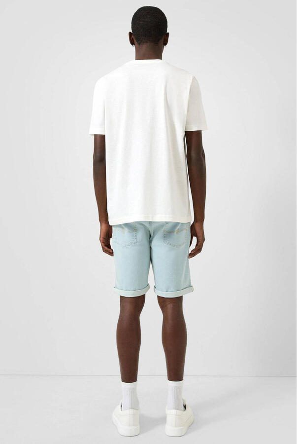 QS regular fit T-shirt met print ecru - Foto 2