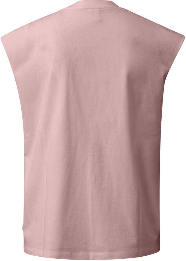 QS regular fit top met print roze - Foto 2