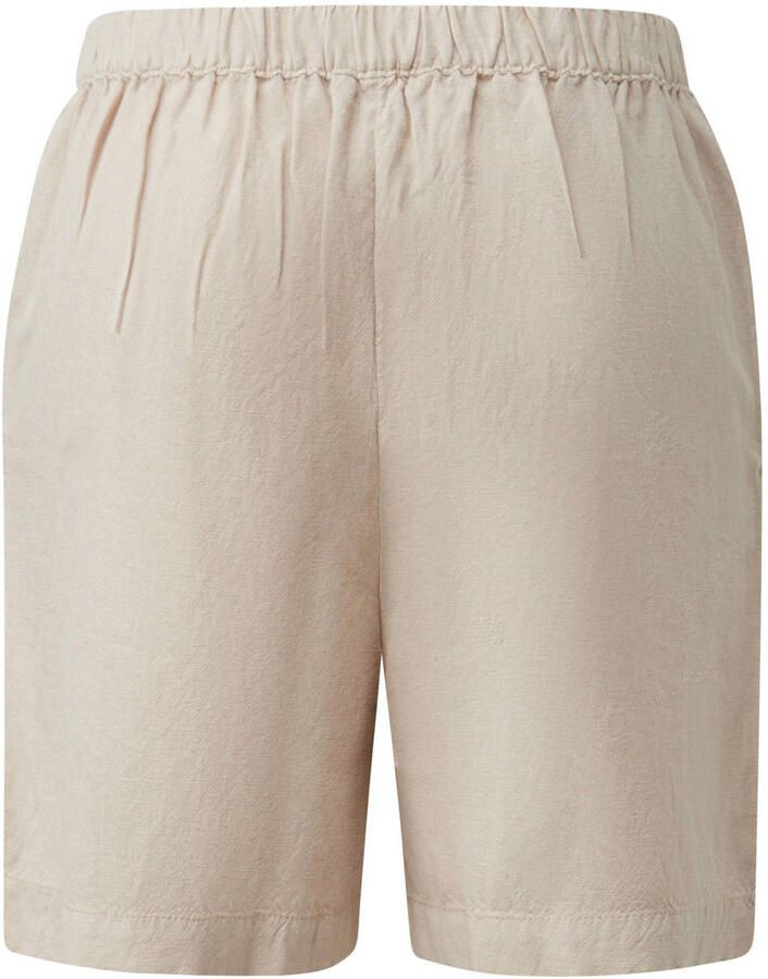 QS regular high waist broek beige - Foto 2