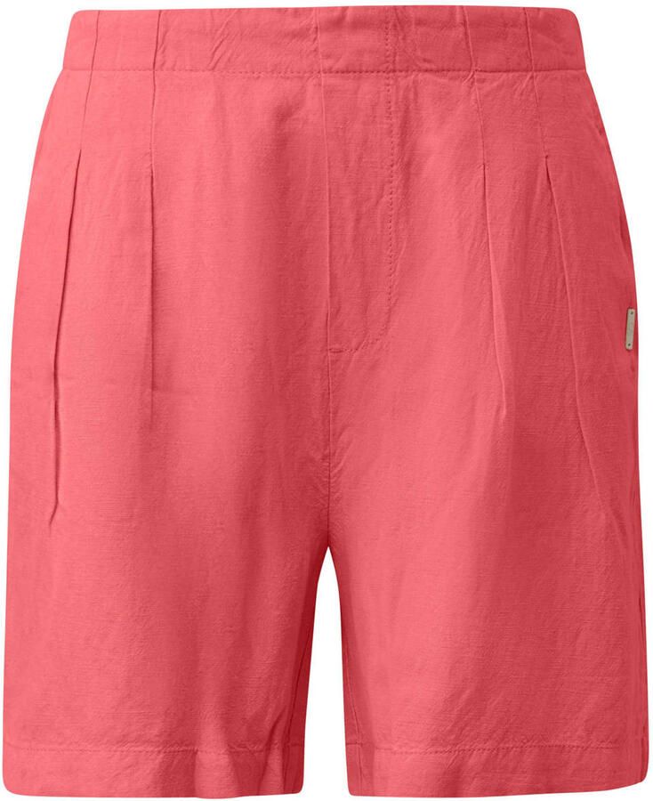 QS regular high waist broek rood - Foto 2